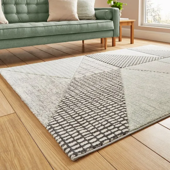 Catherine Lansfield Larsson Geo Rug 6