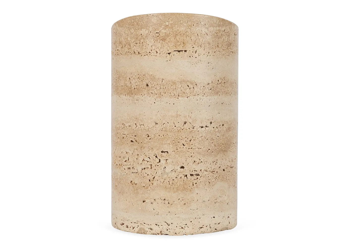 Heal's Eliot Travertine Uplighter Floor Lamp 1