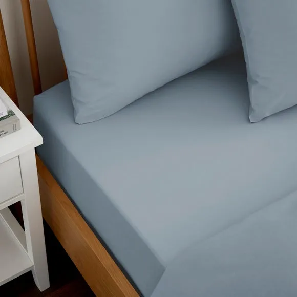 Pure Cotton Fitted Sheet 1