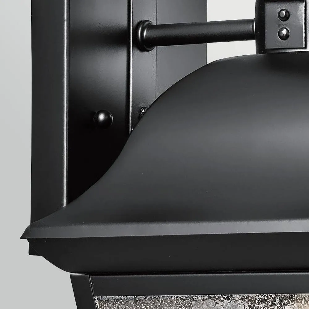 Netlighting Mount Vernon Medium Wall Lantern Black IP44 6