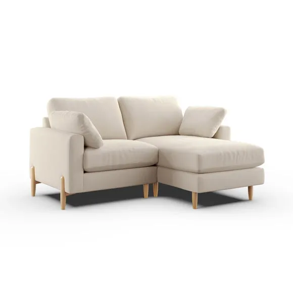 Apollo Soft Texture Corner Chaise Sofa 6