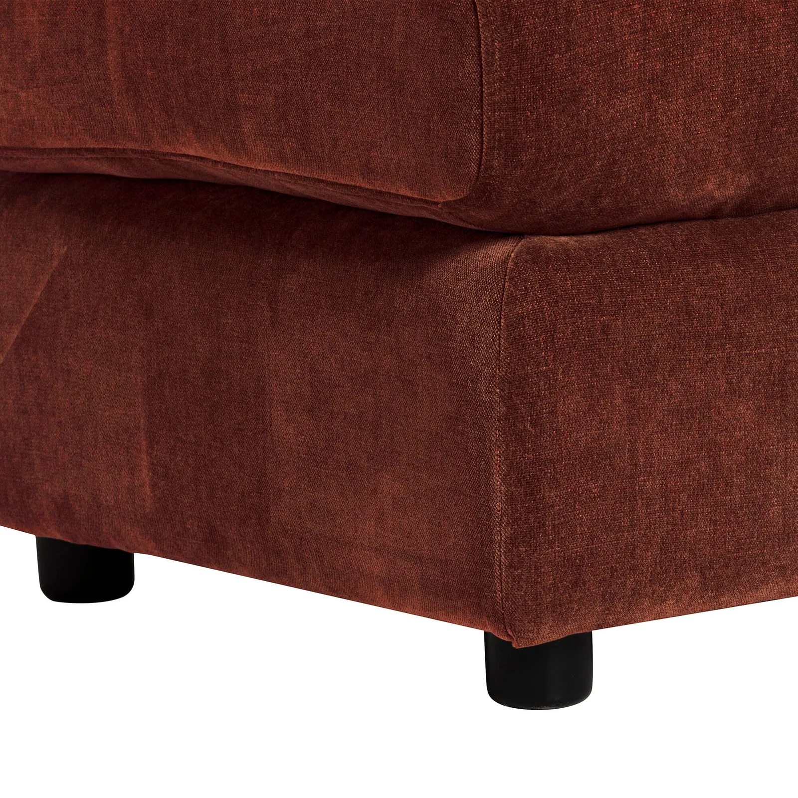 Montgomery Footstool, Red Fabric | Barker & Stonehouse 4