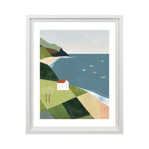 The Art Group House On The Cliff Framed Print 2