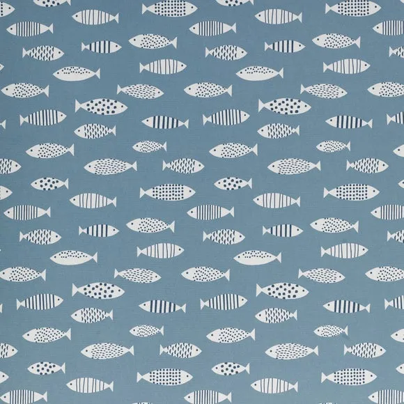 Blue Fish Daylight Moisture Resistant Roller Blind 2
