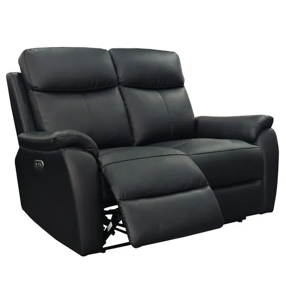 Aspire Kingsmere Leather Power Recliner 2 Seater Sofa 2