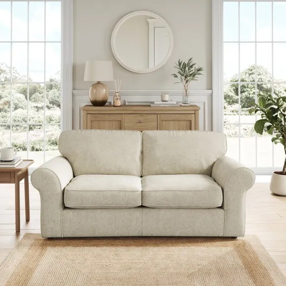 Flori Soft Chenille 2 Seater Sofa Bed 1
