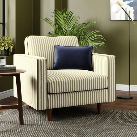 Zoe Linford Stripe Armchair 1