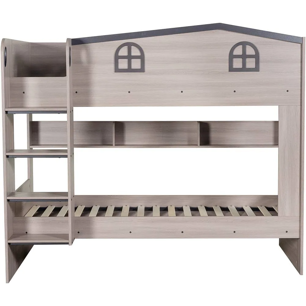 Seconique Hector Bunk Bed in Grey 3