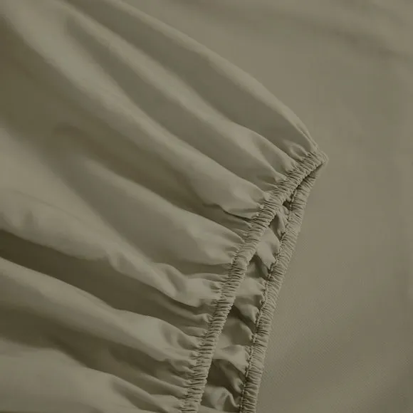 Dorma Crisp & Fresh 400 Thread Count Egyptian Cotton Percale Fitted Sheet 2