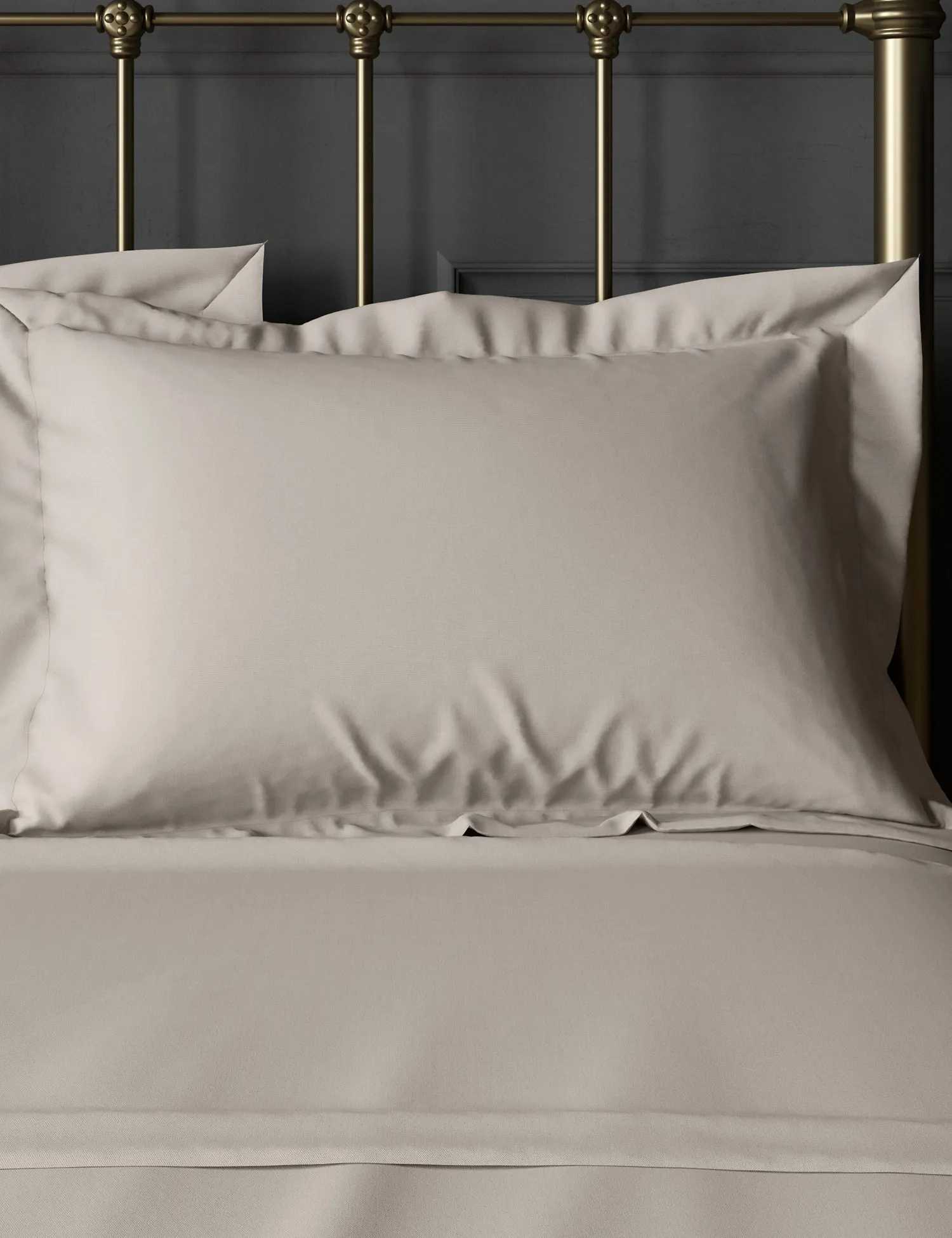 M&S 2 Pack Egyptian Cotton 230 Thread Count Oxford Pillowcases
