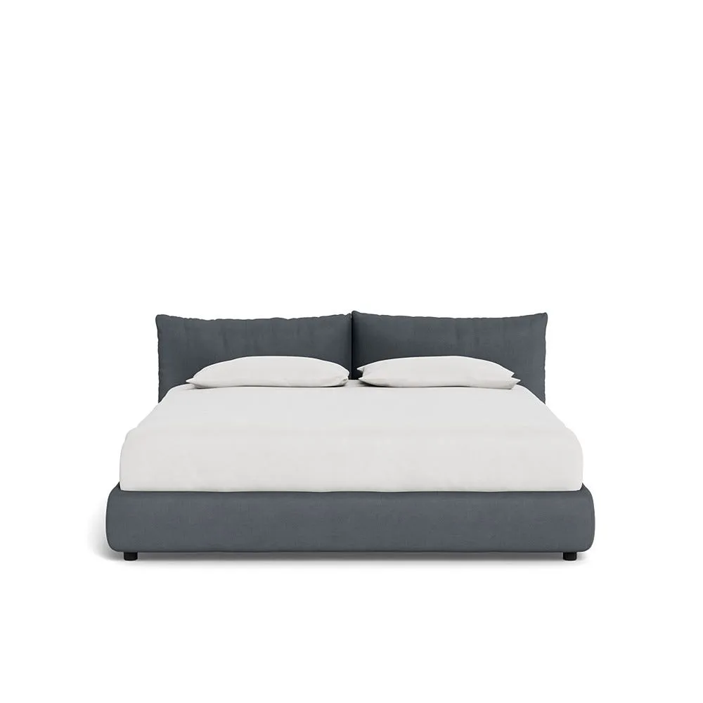Heal's Pillow Bed Super King Siena Cotton Shale Grey 1