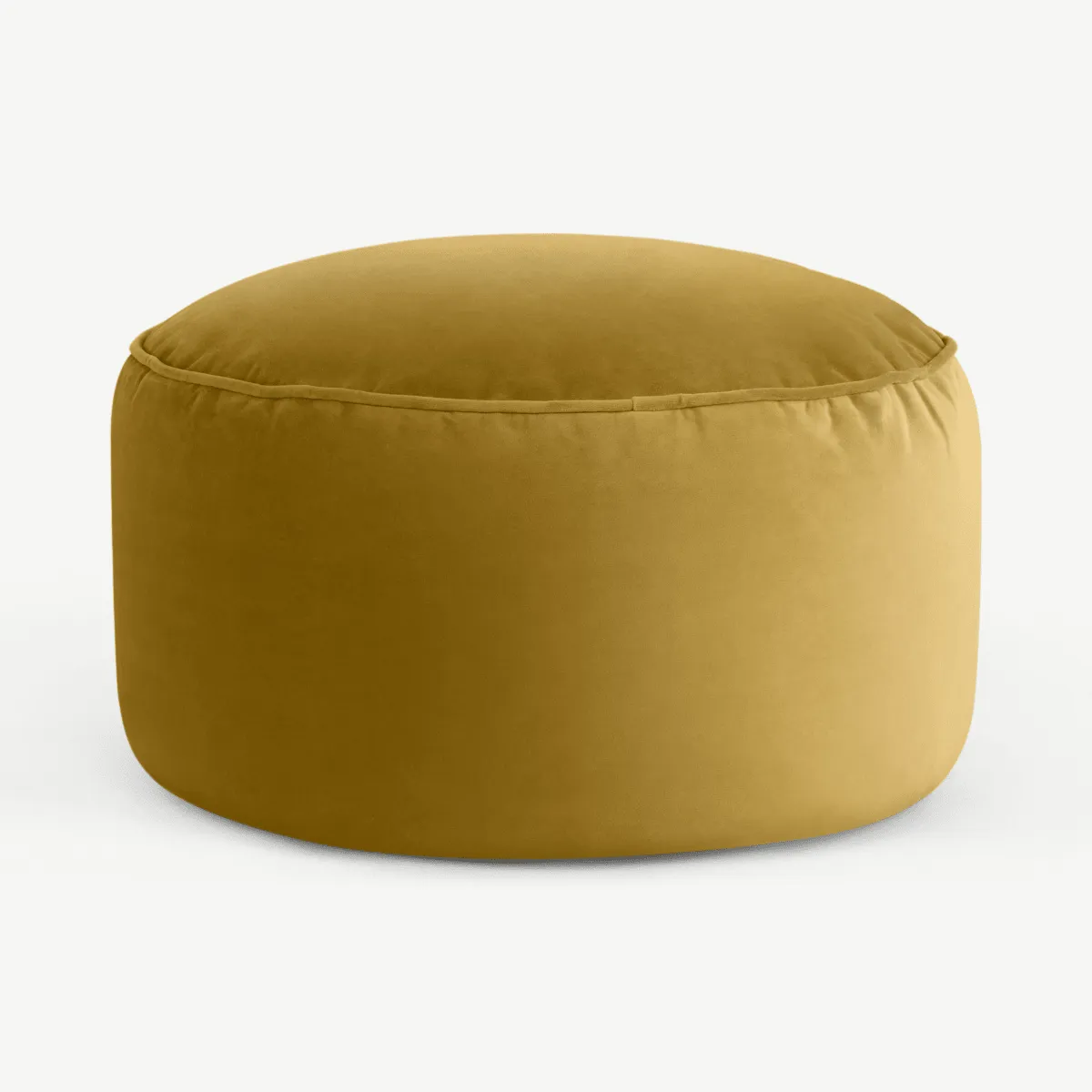 Lux Velvet floor cushion, Vintage Gold Velvet