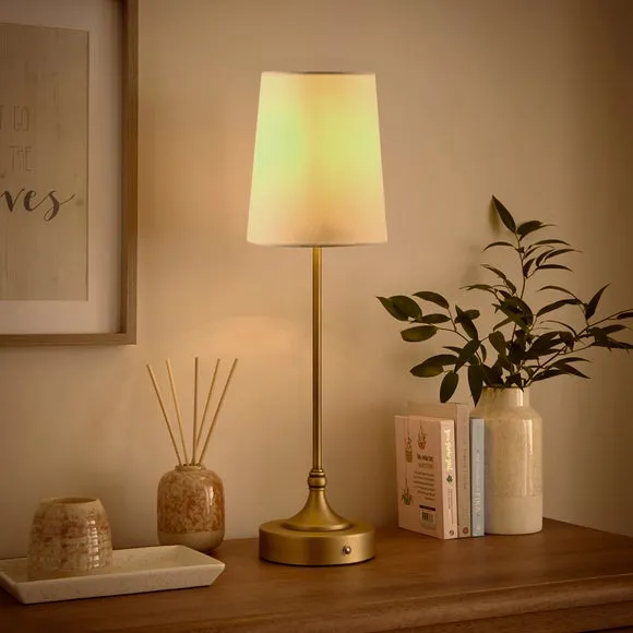 FlexiCell Geneva Rechargeable Touch Dimmable LED Table Lamp 2