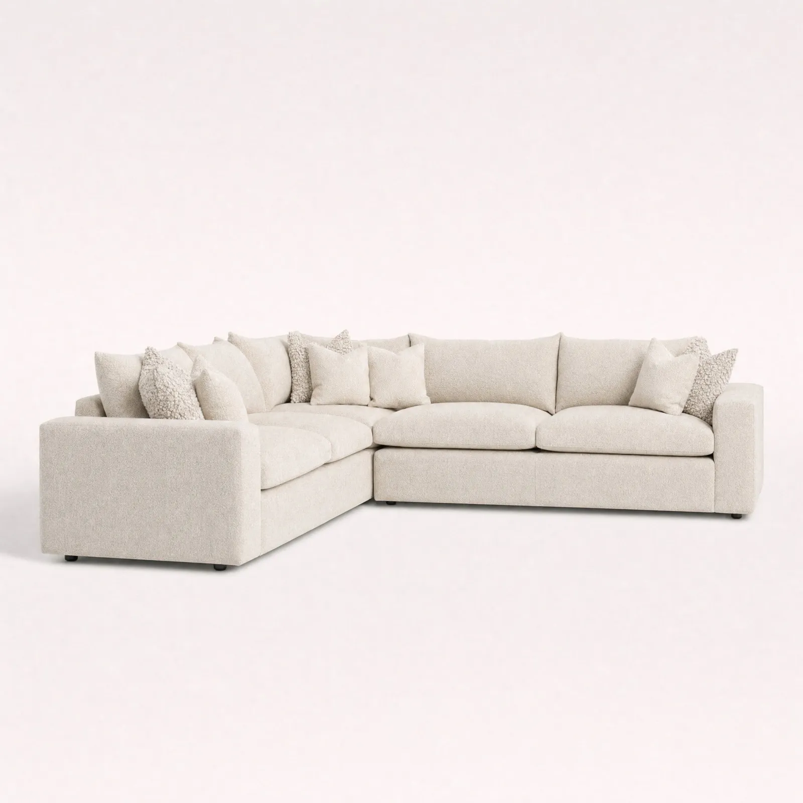 Providence Modular Corner Sofa, Sand Fabric | Barker & Stonehouse