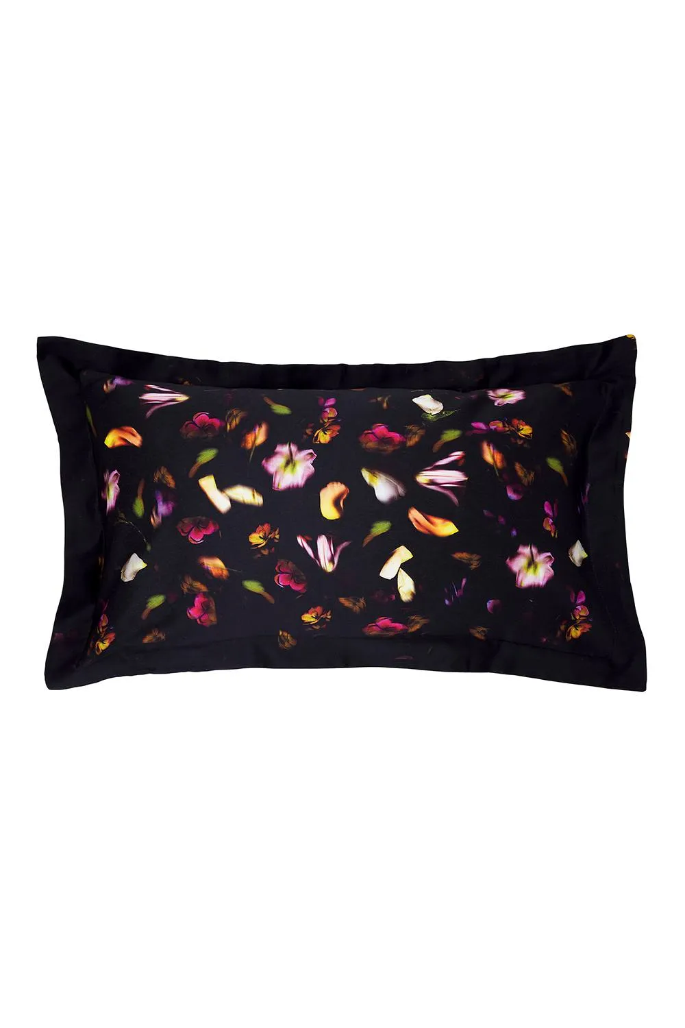 Ted Baker 'Scattered Floral' Cotton Sateen Duvet Cover Set in Black 4