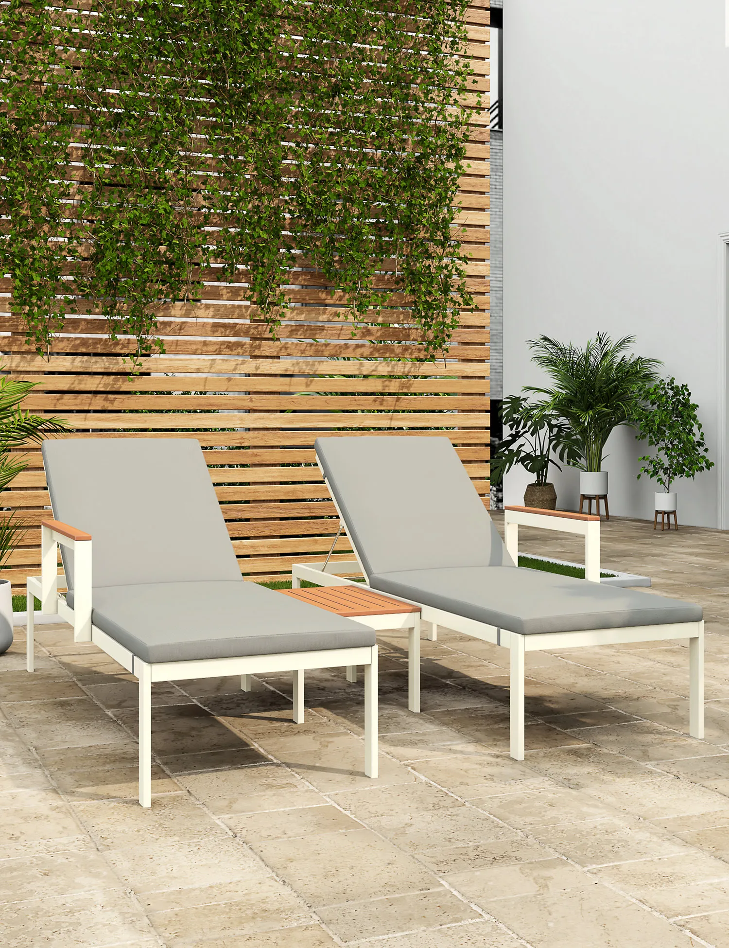M&S Porto Double Sun Lounger