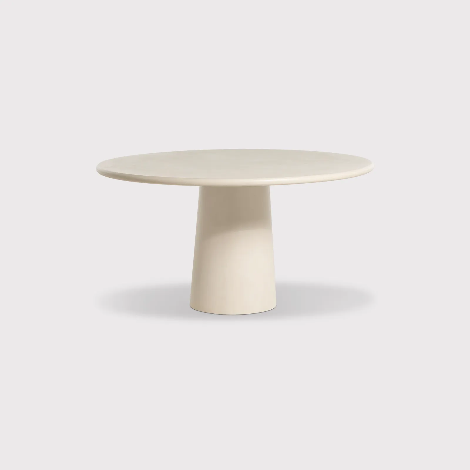 Muse Round Dining Table 140x75cm, Round, Neutral Wood | Barker & Stonehouse