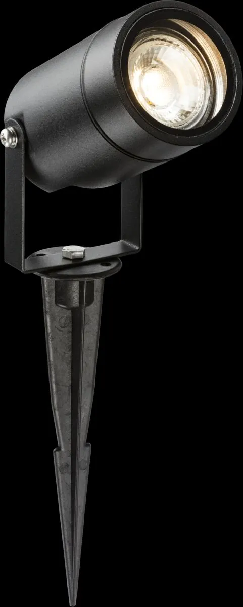Netlighting GU10 Spike Light Black 230V IP65 35W