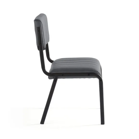 Rhys Set of 2 Dining Chairs, Faux Leather 6