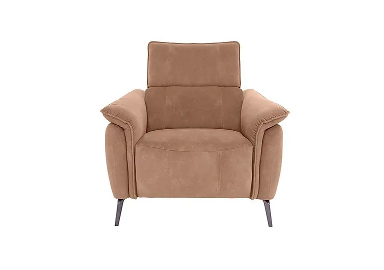 Jude Fabric Power Recliner Chair with Power Headrest, Power Lumbar and Heated Seat - Dexter Sand
