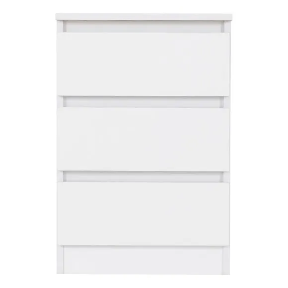 Walker 3 Drawer Bedside Table 2