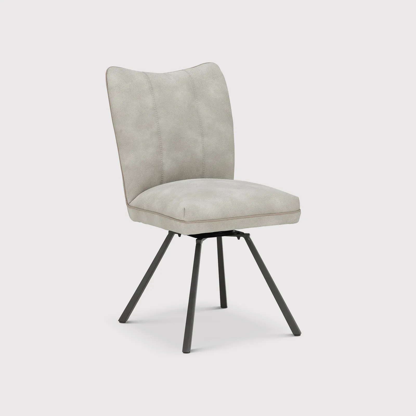 Bridgford Swivel Dining Chair, Neutral | Barker & Stonehouse 4