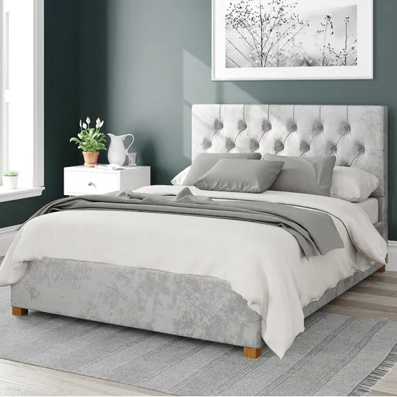 Olivier Mirazzi Velvet Ottoman Bed Frame 1