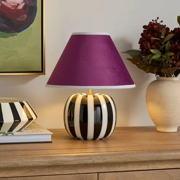 Matilda Striped Table Lamp