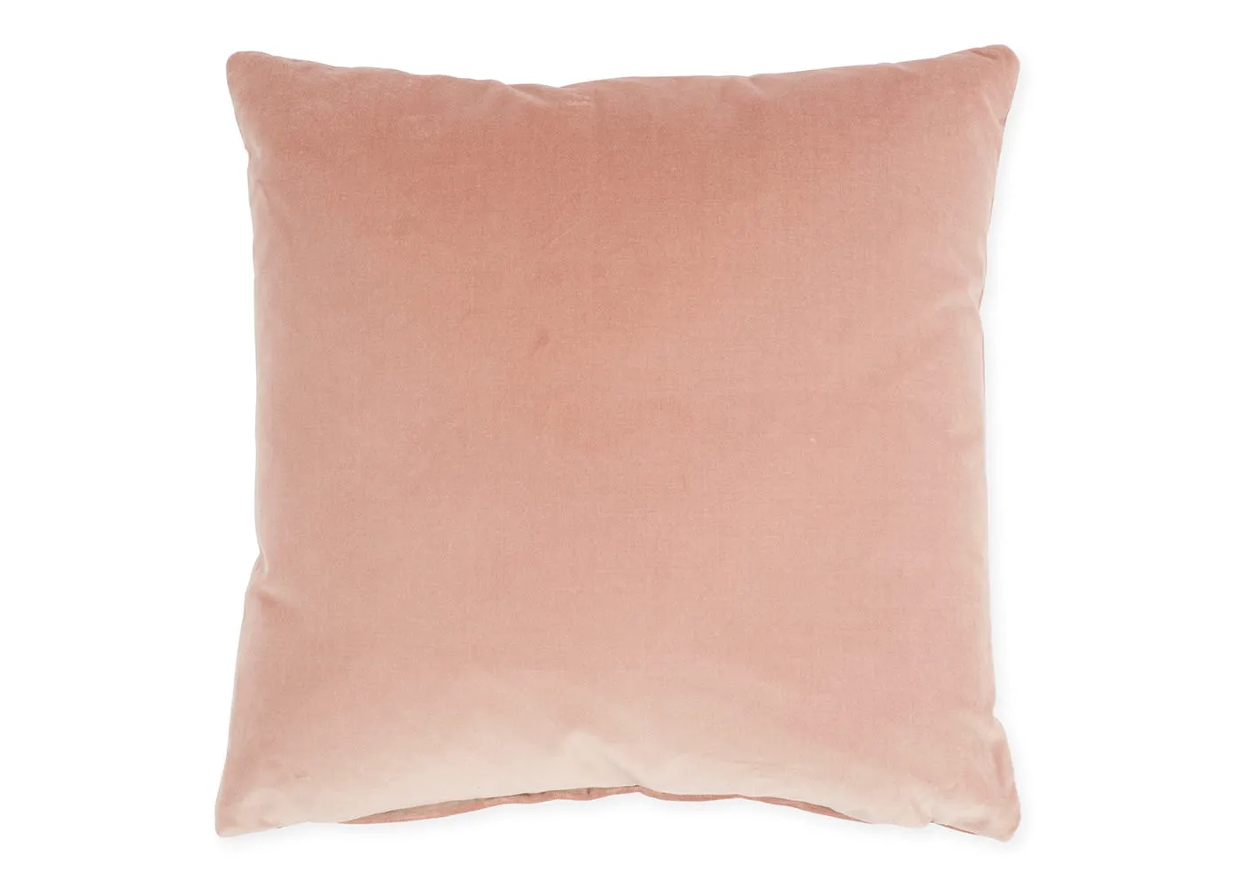 Heal's Velvet Cushion Dusky Pink 55 x 55cm 1