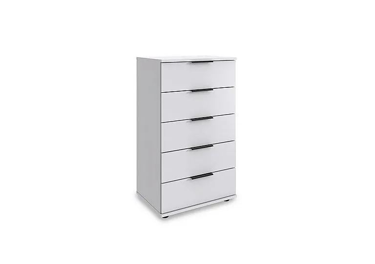 Antoni 5 Drawer Decor Chest - White