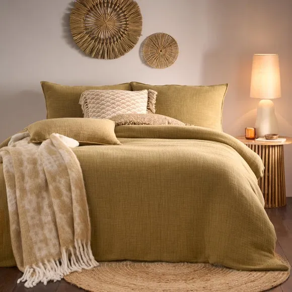 Yard Ribble 100% Cotton Duvet Cover & Pillowcase Set 1
