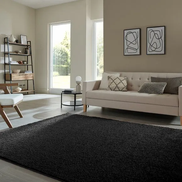 Sheen Shaggy Rug 1