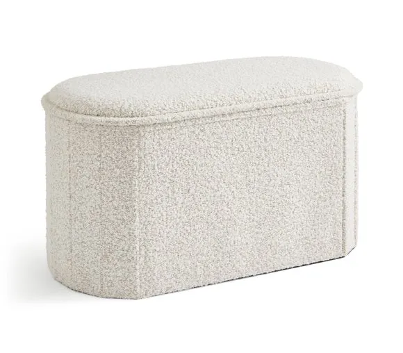 Kristen Lozenge Ottoman with Tray 4