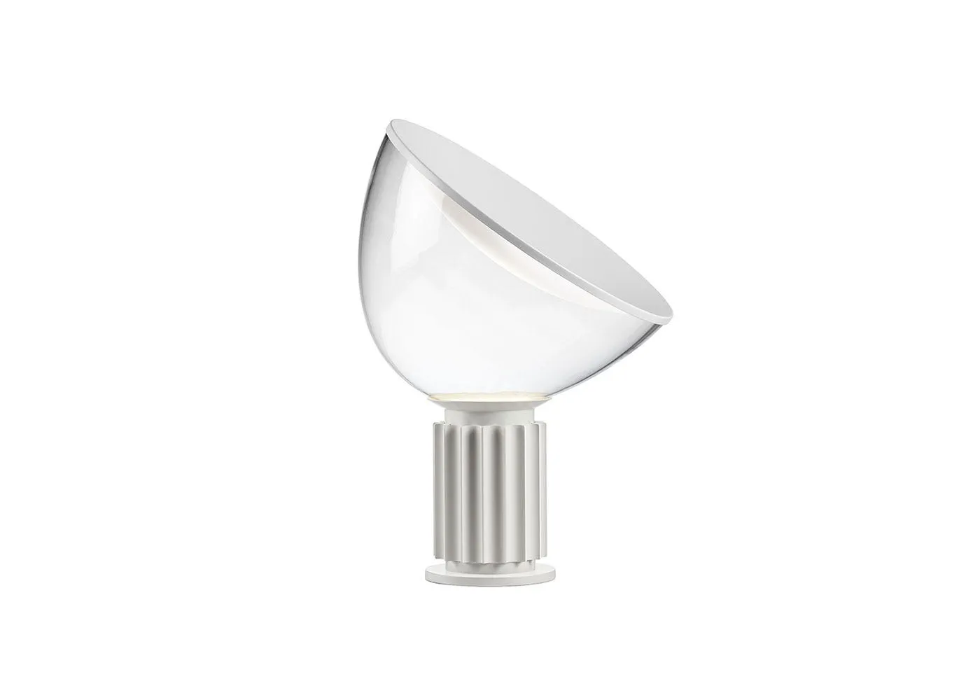 Flos Taccia LED Table Light Small Matt White 1