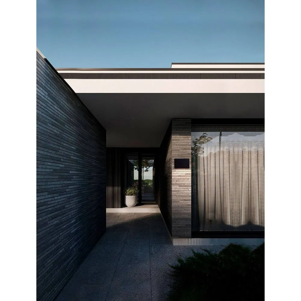 Netlighting Yoko Outdoor Wall Down Lamp Sandy Black LED 7W 374lm IP65 3000K 2
