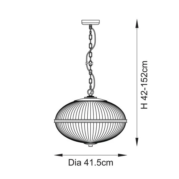 Vogue Somerly 3 Light Adjustable Pendant Light 6