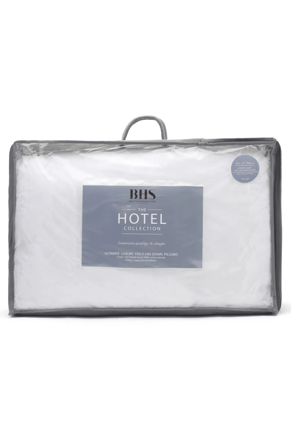 BHS Home Collection Feels Like Down Pair Pillow in White 2