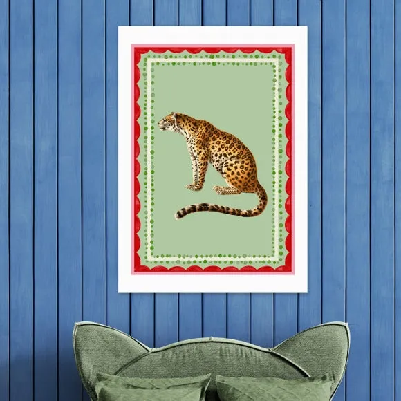 East End Prints Carnival Leopard Print 1