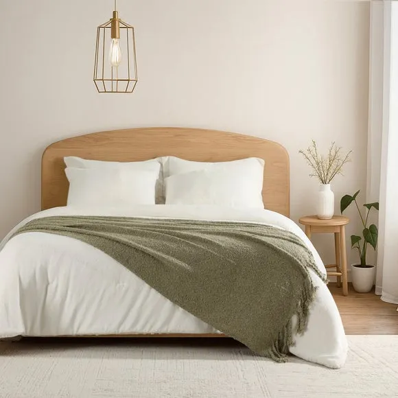 Lillie Boucle Throw Blanket, 130cm x 180cm 6