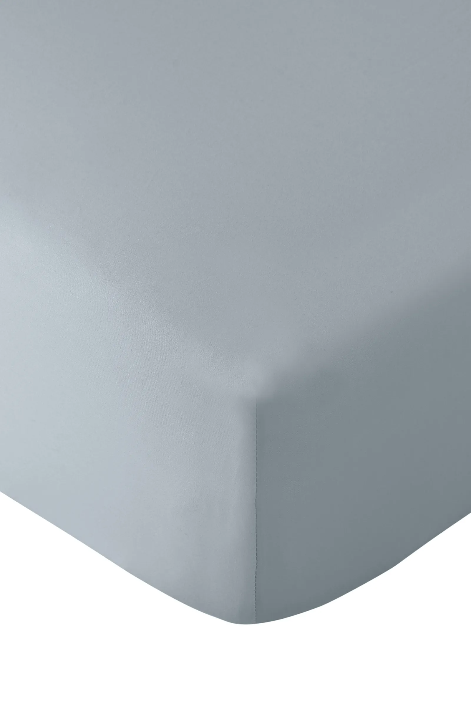 Catherine Lansfield So Soft Non-Iron Microfibre 30cm depth Fitted Sheet in Mid Grey 2