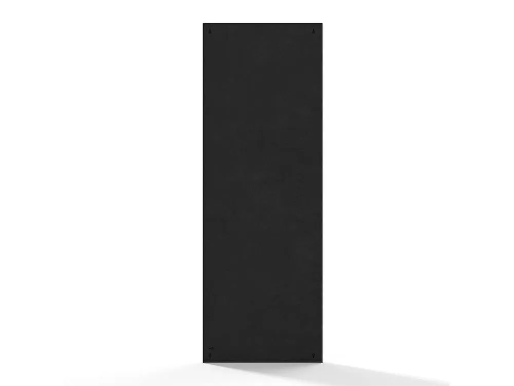 Vente-unique Rectangular Metal Wall Mirror - W. 60 X H. 170 Cm - Chrome - BORAYA in Silver 6