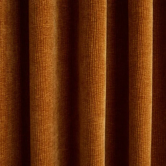 Luxe Textured Chenille Eyelet Curtains 3