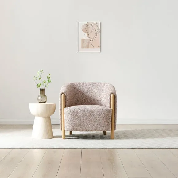 Lilian Chenille Accent Chair 2