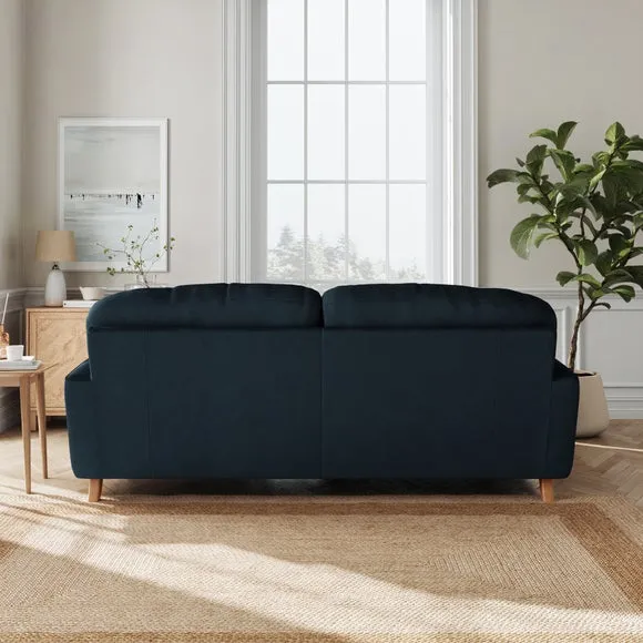 Martha Matte Plush Velvet Corner Chaise Sofa 3