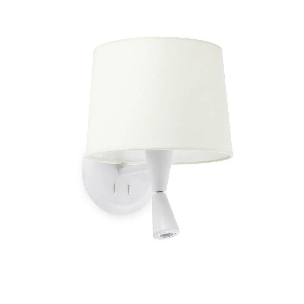 Netlighting Conga Reading Light Wall Light White E27