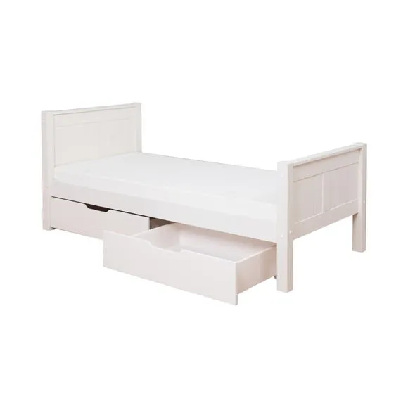Stompa Pine Bed with 2 Underbed Drawers 3