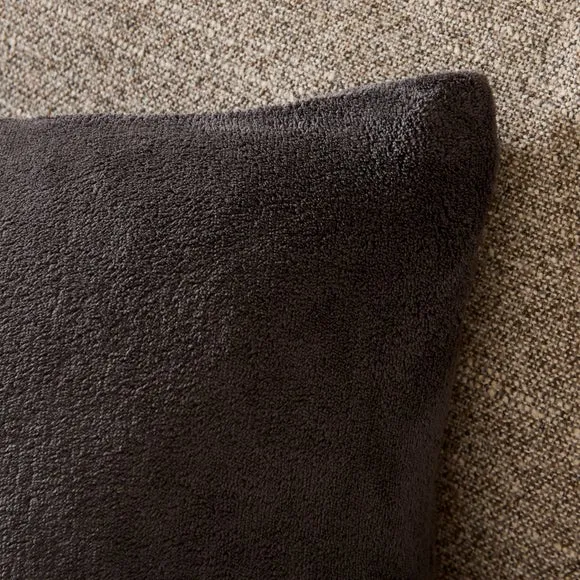 Set of 2 Fleece Square Cushion Covers 2