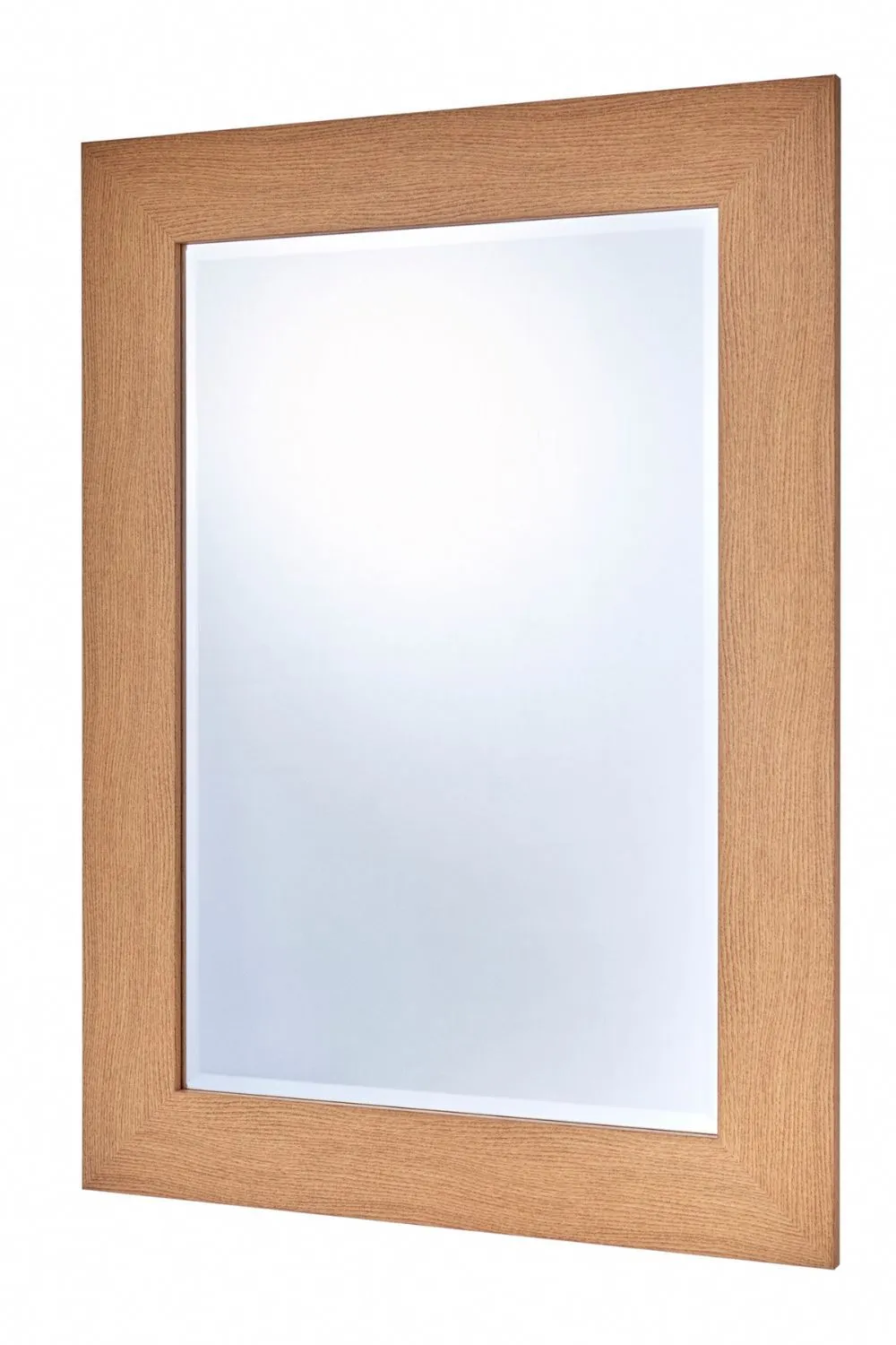 Yearn Mirrors Oak Effect Framed Wall Mirror 68x93.5cm in Natural 2