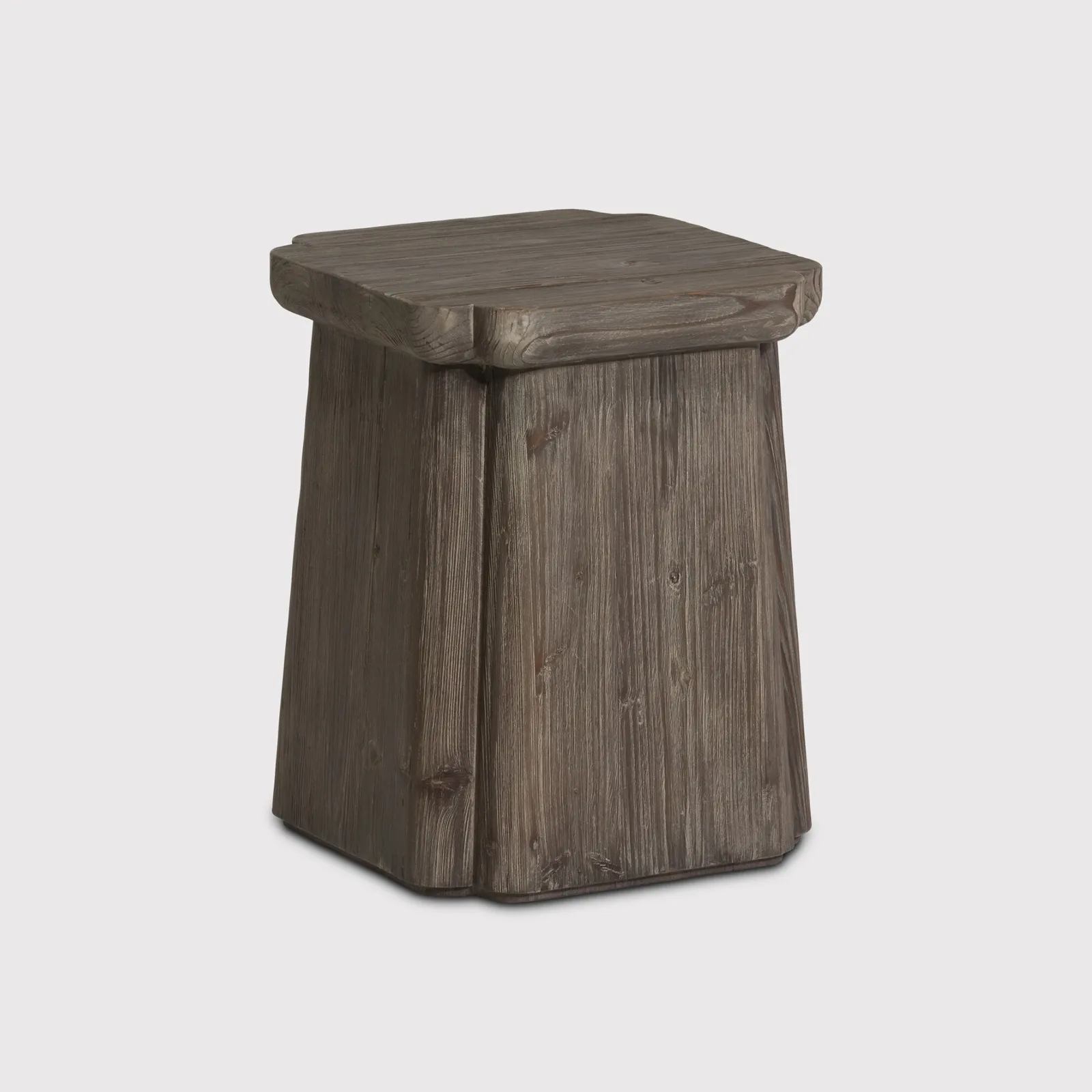 Bracken End Table 36X36X46.5Cm, Neutral Wood | Barker & Stonehouse