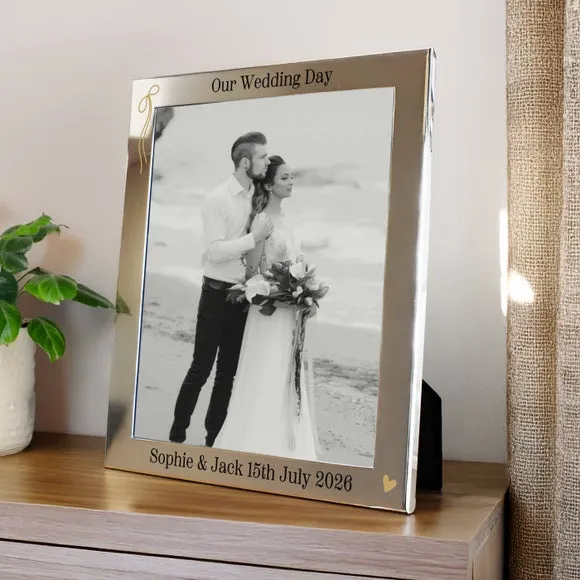Personalised Mr and Mrs Photo Frame 2